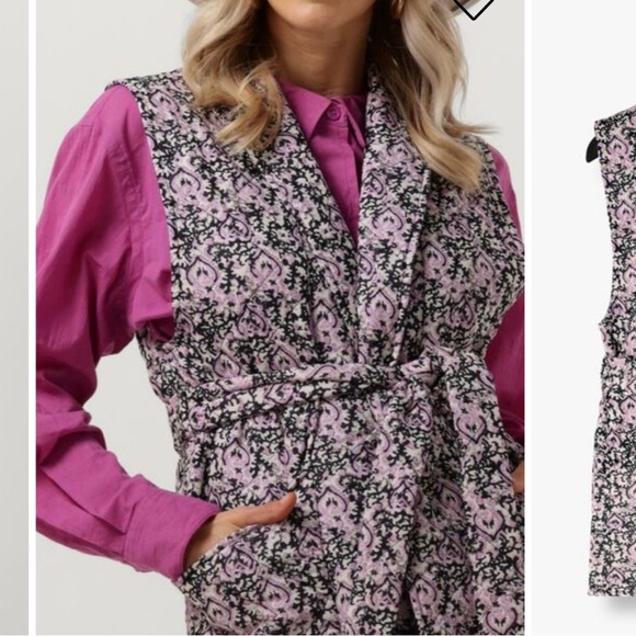 Circle Of Trust Sia Gilet Dried Rootz Vest, size M, NWT - Picture 2 of 15